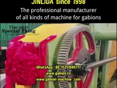 Jenis baru GLD-2 mesin mesh gabion tugas berat ukuran jaring 60x80mm,80x100mm,100x120mm dll