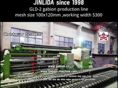 Tur pabrik mesin Gabion otomatis