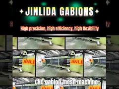 Jinlida CNC Gabion Mesh Machine: Terdepan dengan Tiga Tingkat Tinggi di Industri