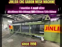 Produksi Jaring Gabion Multi-Ukuran: Mesin CNC JINLIDA