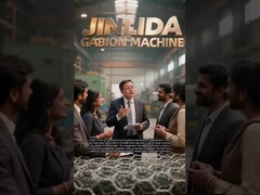 Mesin Mesh Gabion CNC cerdas yang diaktifkan oleh IoT