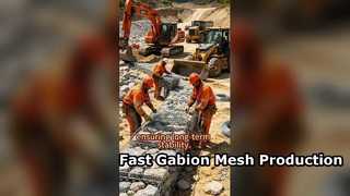 Revolusikan Produksi Anda dengan Mesin JINLIDA CNC Gabion Mesh | Kecepatan Tinggi & Presisi Tinggi
