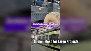 Jaring & Mesin Gabion Berkualitas Tinggi | JINLIDA untuk Infrastruktur, Perlindungan Lereng & Tepian Sungai