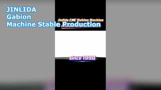 Mesin Gabion dirancang untuk pabrik nyata, sejak tahun 1998