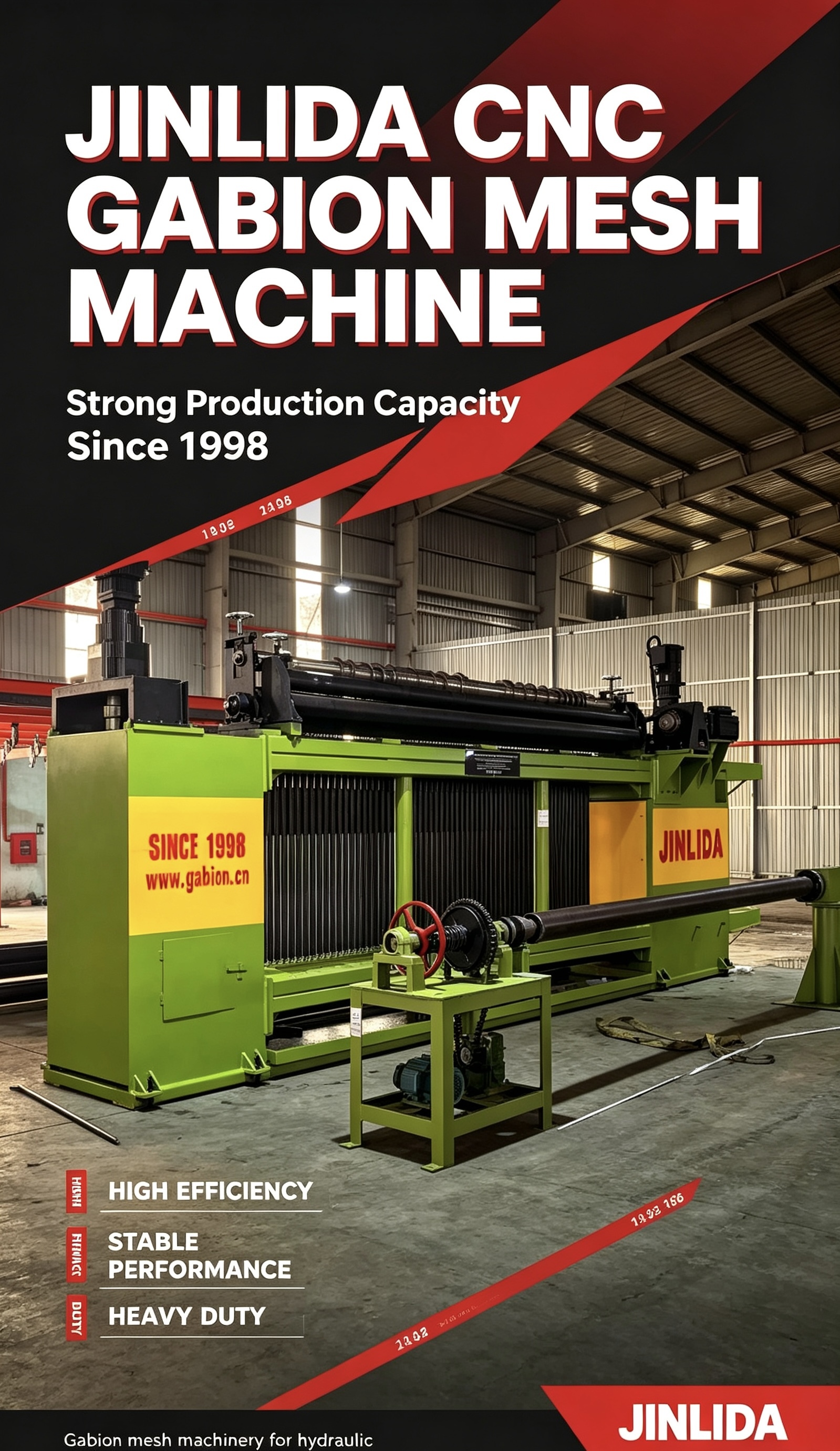 Blog perusahaan terbaru tentang How to Set Up a CNC Gabion Mesh Machine Before Production: A Practical Pre-Start Checklist