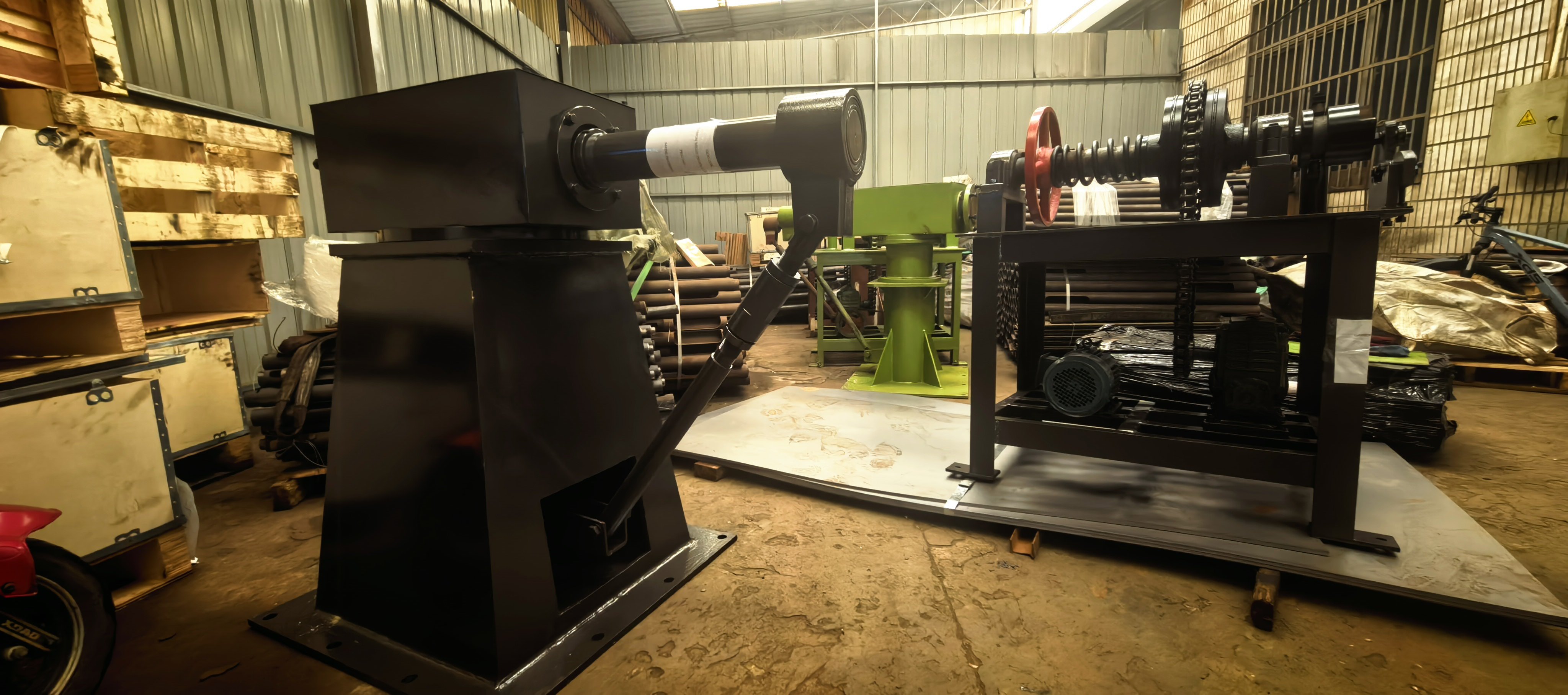 Blog perusahaan terbaru tentang Jinlida Reinforced Mesh Coiler Completes R&D and Passes Customer Acceptance: Higher Load and Easier Unloading