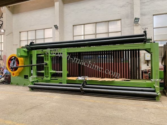 Beli Double Twist Gabion Box Mesh Machine 84x105mm Hexagonal Wire Knitting Netting Lebar 2300mm pembuatan online