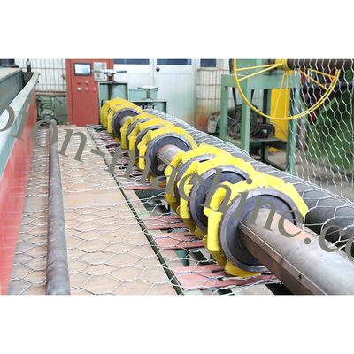 Beli Kecepatan tinggi 50-60 kali/menit Pengelasan Gabion Produksi Line Dengan titik pengelasan pembuatan online