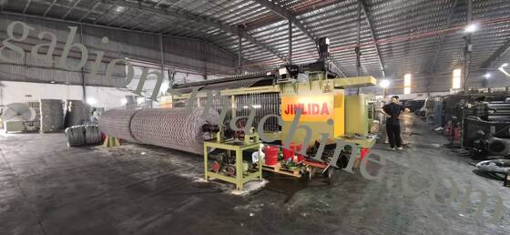 membeli Mesin Pembuat Gabion Mesh Seragam CNC untuk Produksi Mesh Kotak Gabion Rapi pembuatan online