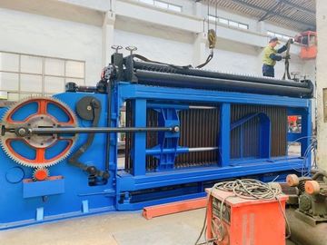 Beli Auto Stop Three Twist 30kw Gabion Machine 195m / h Mesh Disesuaikan 5000mm Lebar pembuatan online