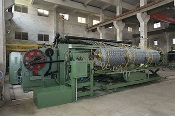 Beli 25r / Min Mesin Kandang Kawat Gabion Dilapisi Seng Berat untuk teknik sipil pembuatan online