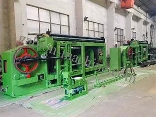 Beli Double Rack Drive Automatic Oil Heavy Duty Gabion Machine 120x150mm Mesh untuk Jalan dan Jembatan pembuatan online