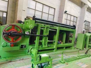 Beli Kontrol PLC 4mm Tenun Galvanized Wire Net Gabion Machine pembuatan online