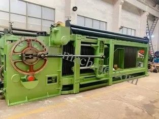 Beli 225m / H Otomatis Berhenti 3.2mm Wire Mesh Knitting Machine pembuatan online