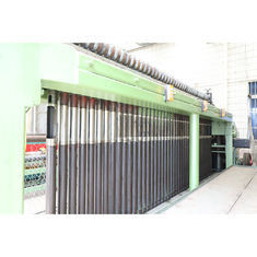 Beli Putar Normal 122m / H Mesin Pembuat Batu Bata Dilapisi Seng 5/8 'Mesh Terbuka pembuatan online