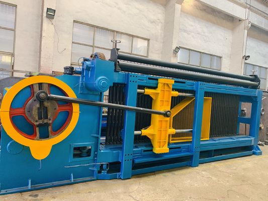 Beli 20r / Min 3.2mm Dia Gabion Box Machine Dengan Perangkat Ketegangan Kawat pembuatan online