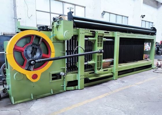 Beli Kontrol PLC Otomatis Stop Gabion Mesh Machine 84 * 100mm 3x1x1m Gabion Box pembuatan online