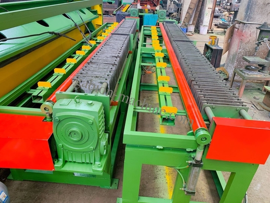 Beli Gabion Produksi Line Otomatis 66*85mm Edge Winding Machine 4000mm Hexagonal Wire Netting pembuatan online