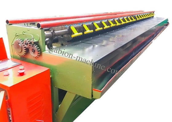 Beli Mesin Winding Tepi 4m Dengan PLC untuk Lini Produksi Gabion Wire Mesh Heksagonal 100 * 130mm pembuatan online