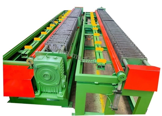 Beli Mesin Penggulung Tepi Otomatis 4000mm Kontrol PLC untuk Lini Produksi Gabion pembuatan online