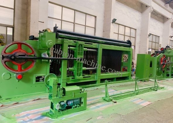 Beli 5000mm Gabion Woven Wire Mesh Machine Karbon Rendah Galfan Mesh untuk Konstruksi Kereta Api pembuatan online