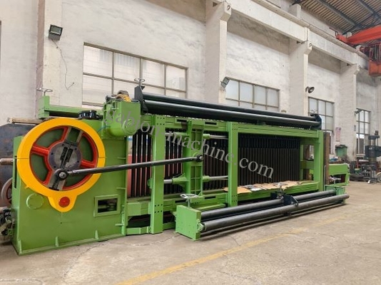 Beli Galvanized Gabion Making Machine Double Twist 60*80mm Lake Shore Protection pembuatan online