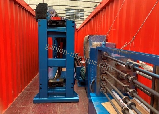 Beli Mesin Pembuat Jala Heksagonal Gabion Berkecepatan Tinggi Otomatis 100 * 120mm pembuatan online