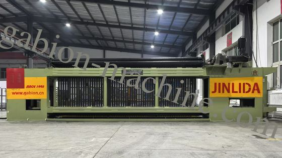 Mesin Mesh Gabion yang Dikendalikan CNC dengan Keakuratan ± 0,2mm