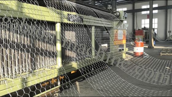 Double-Twist Hexagonal Mesh Machine with 220/380V Voltage 5300mm Weaving Width and 7200x1530x2560mm Dimension