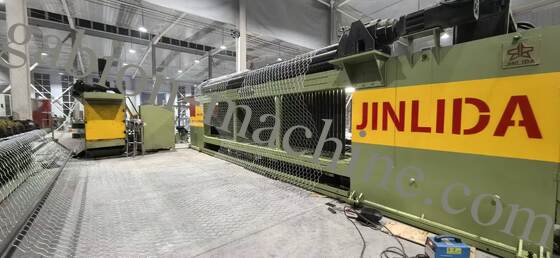 Garis Produksi Kotak Gabion CNC Otomatis ️ Kontrol PLC presisi untuk 2m / 3m / 4m Lebar Mesh